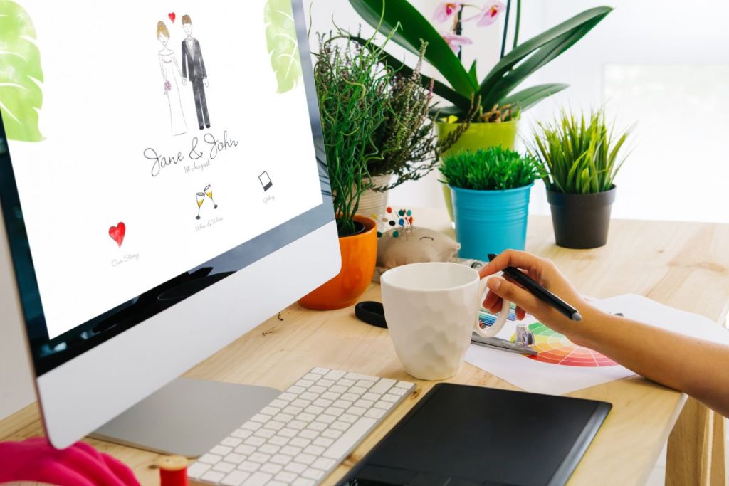 Create a Wedding Website with Love Story