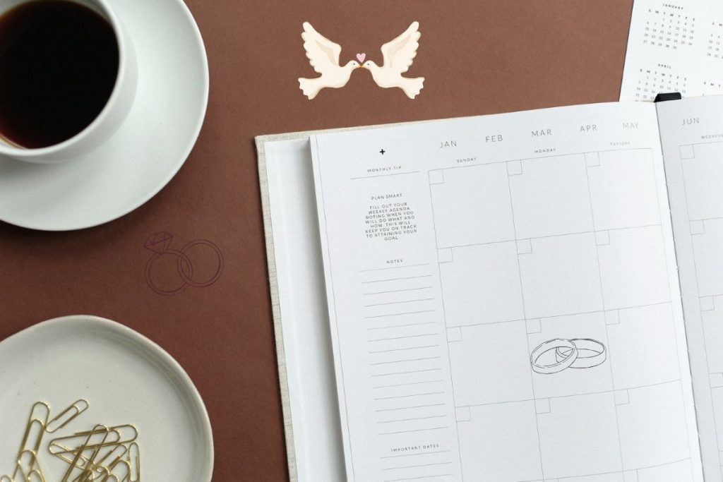Organizing Wedding Tasks Month by Month
