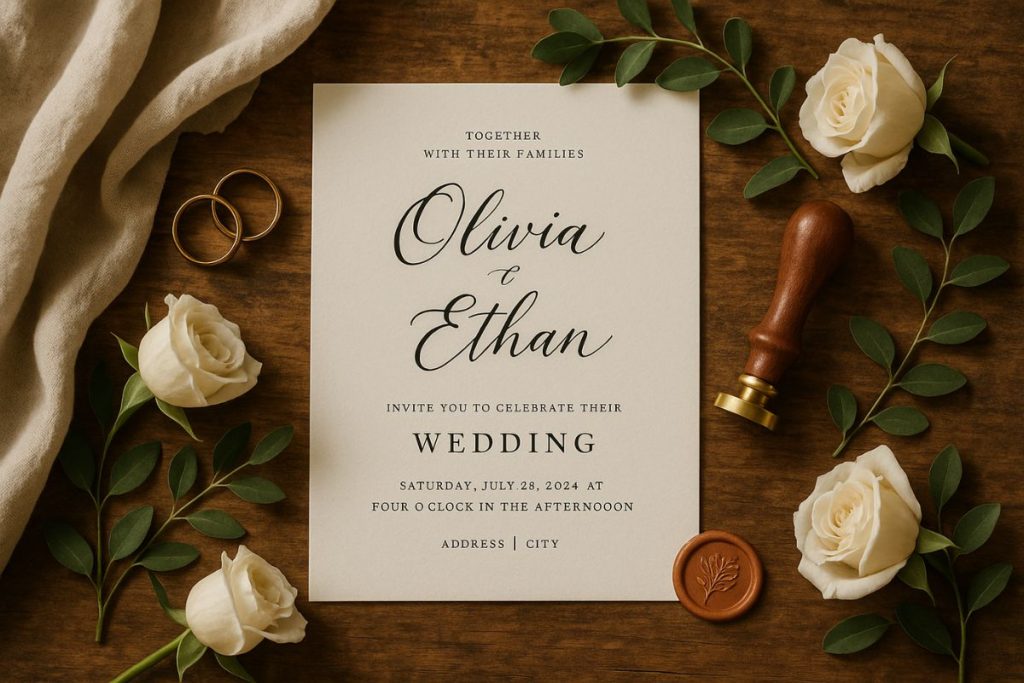 What to Include on a Wedding Invitation
