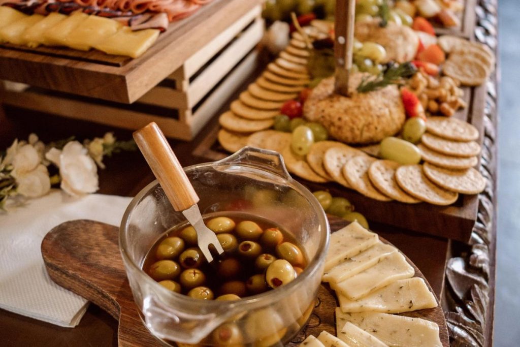 Creative Food Station Ideas for Receptions